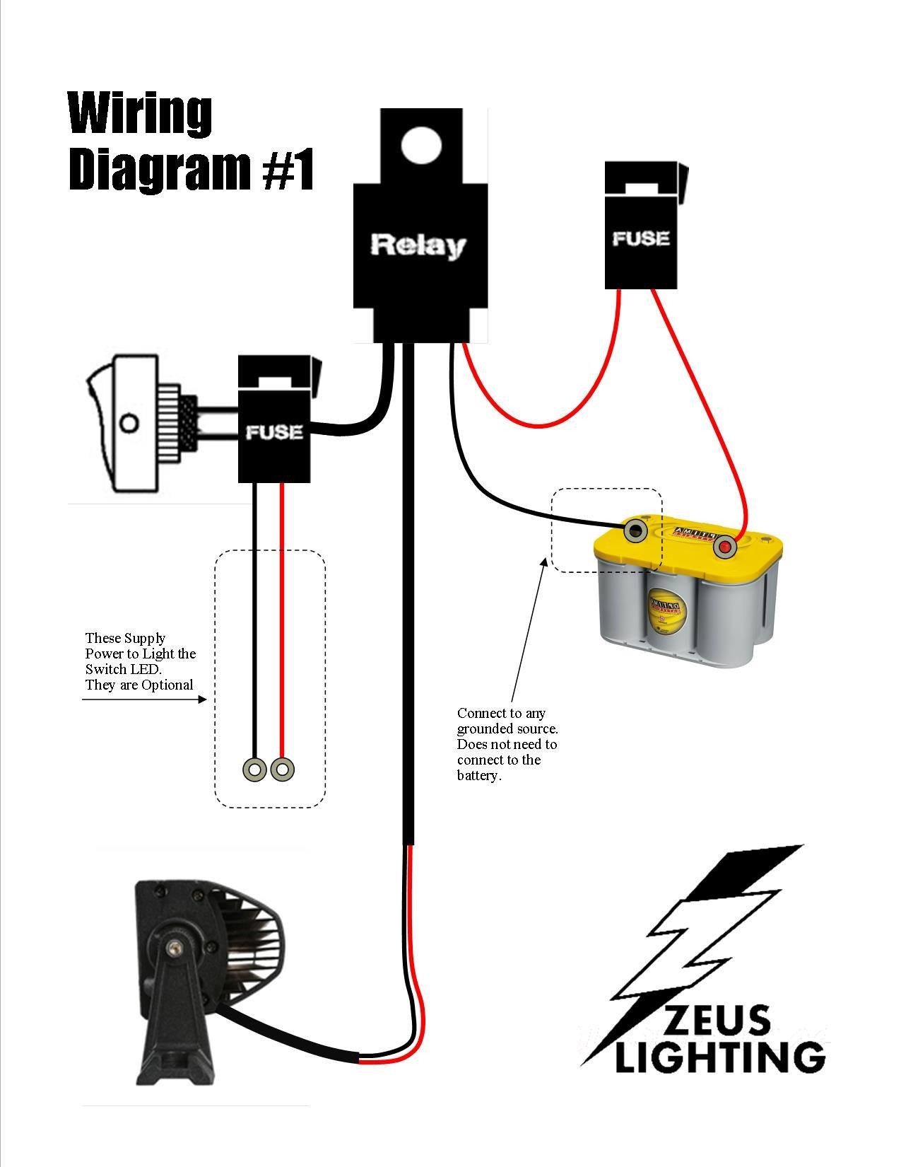 Led Light Bar Relay Wire Up Polaris Rzr Forum Forums Net And Wiring Harness Diagram For