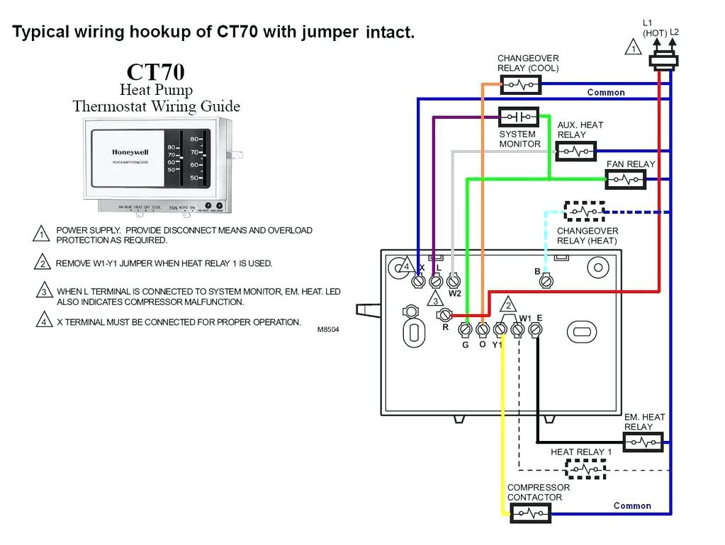 8 Wire Thermostat Wiring Diagram In