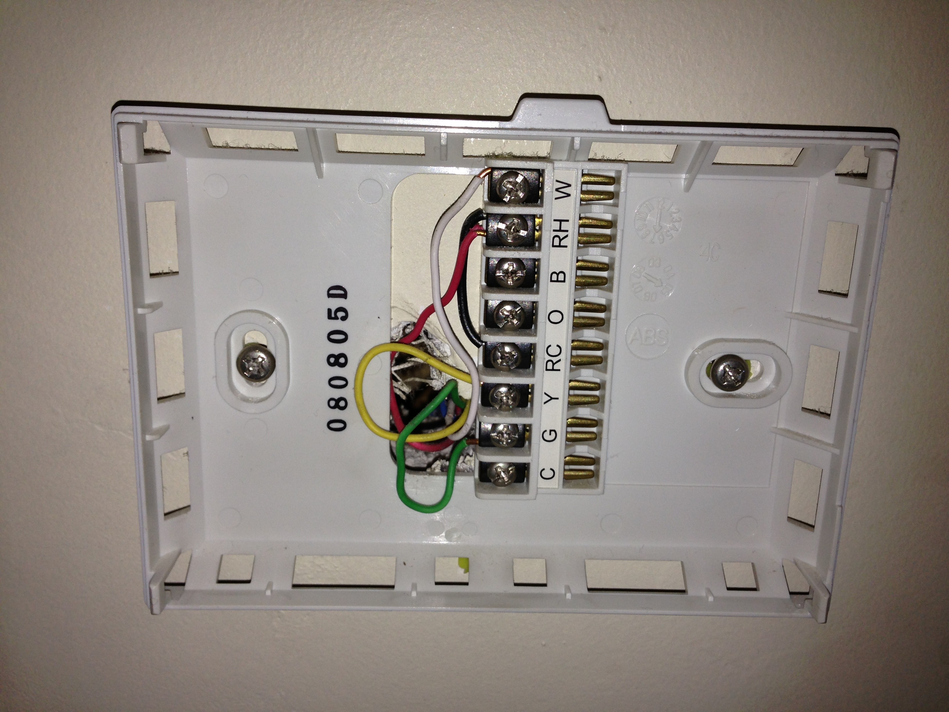 Standard Thermostat Wiring Diagram New Up A Brooke Crompton Luxpro Jpg 0b