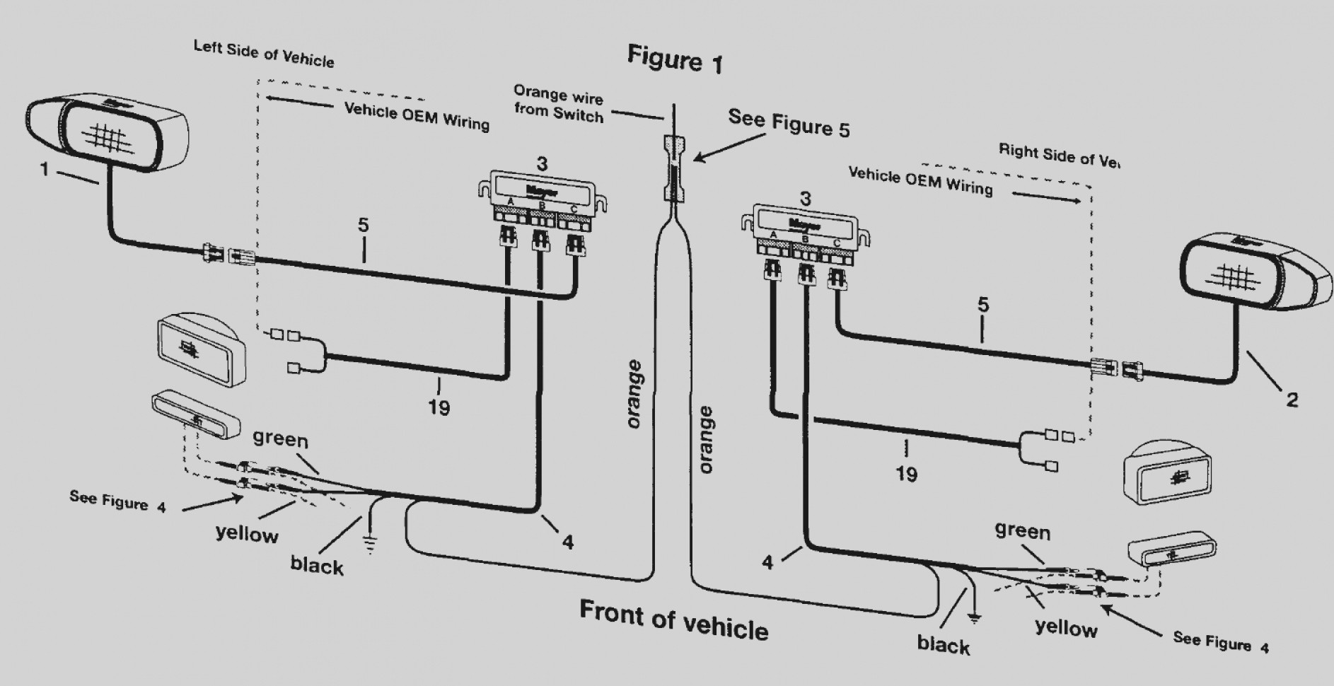 Western Snow Plow Wiring Diagram north and south america countries
