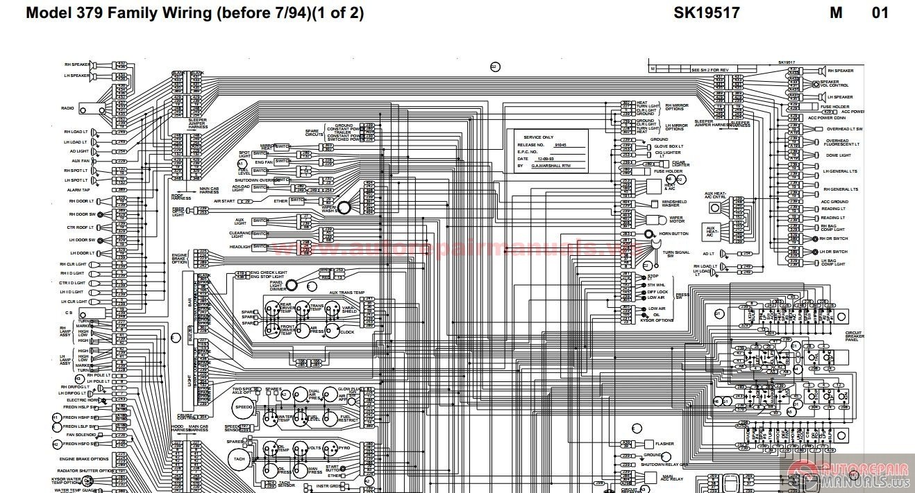 Wiring Diagram Peterbilt 378 Sk At Diagrams
