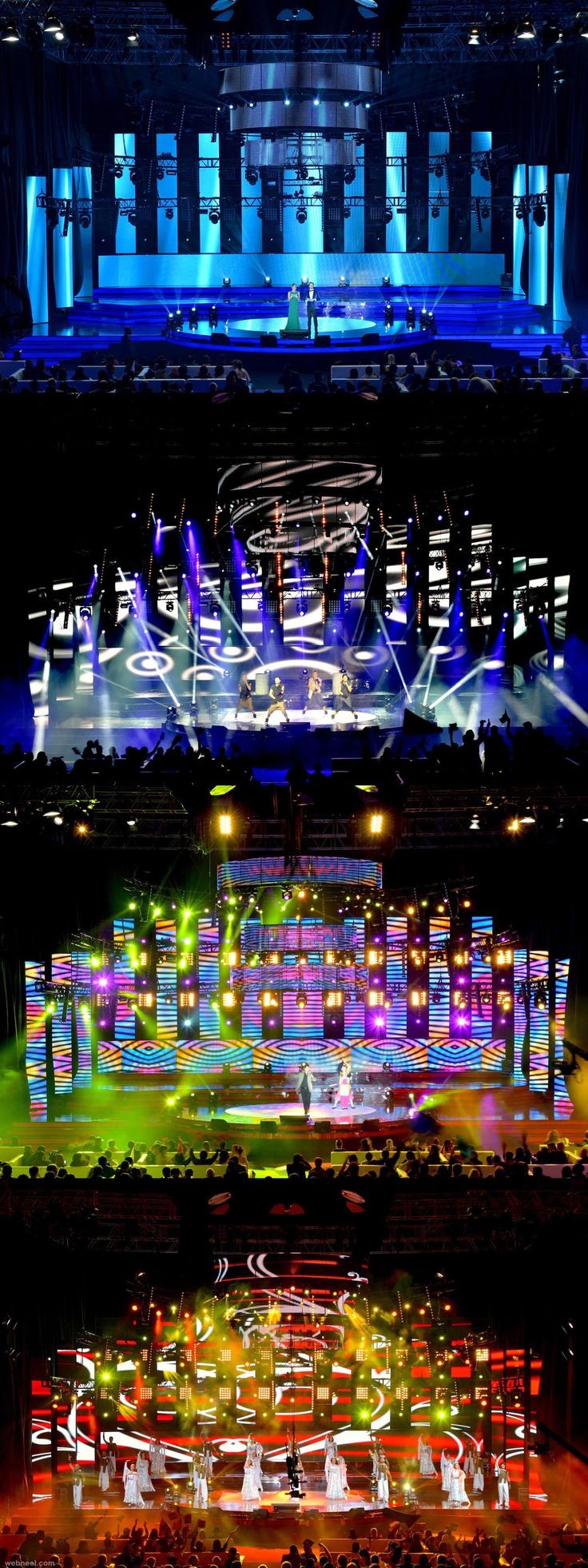 25 Creative and Beautiful Stage Design examples from around the world