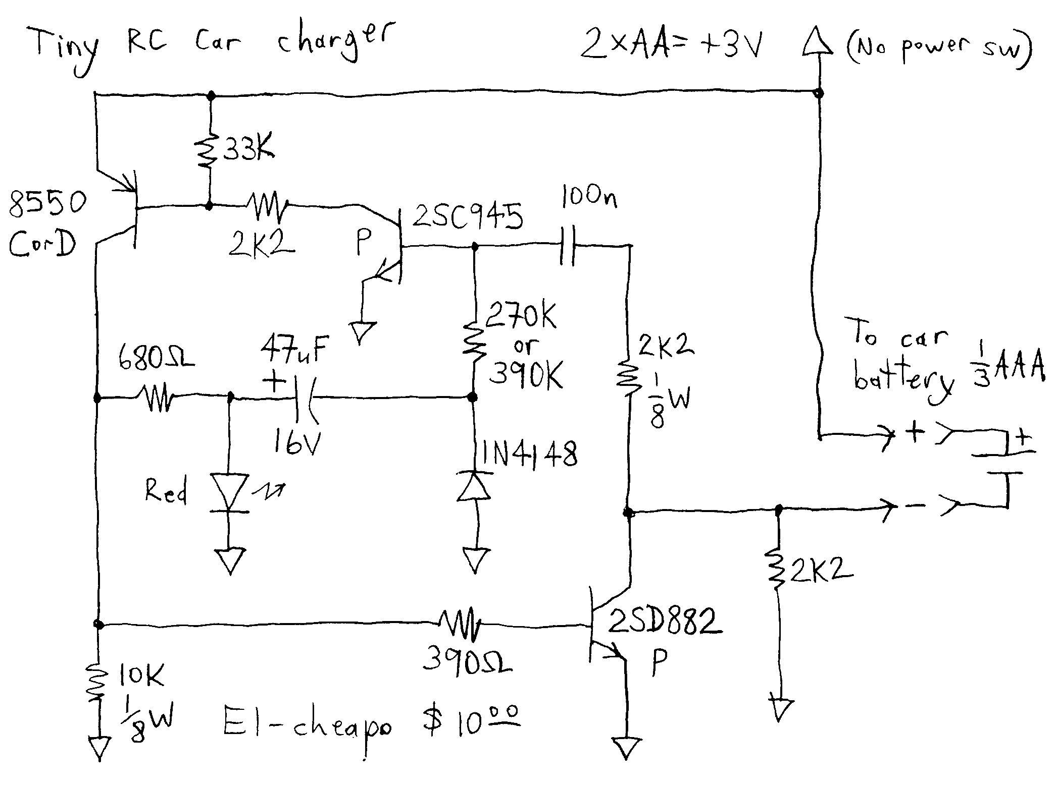 ponent Remote Control Car Circuit Diagram Make A New Circuits Page Next Gr Ir Tinyrcch