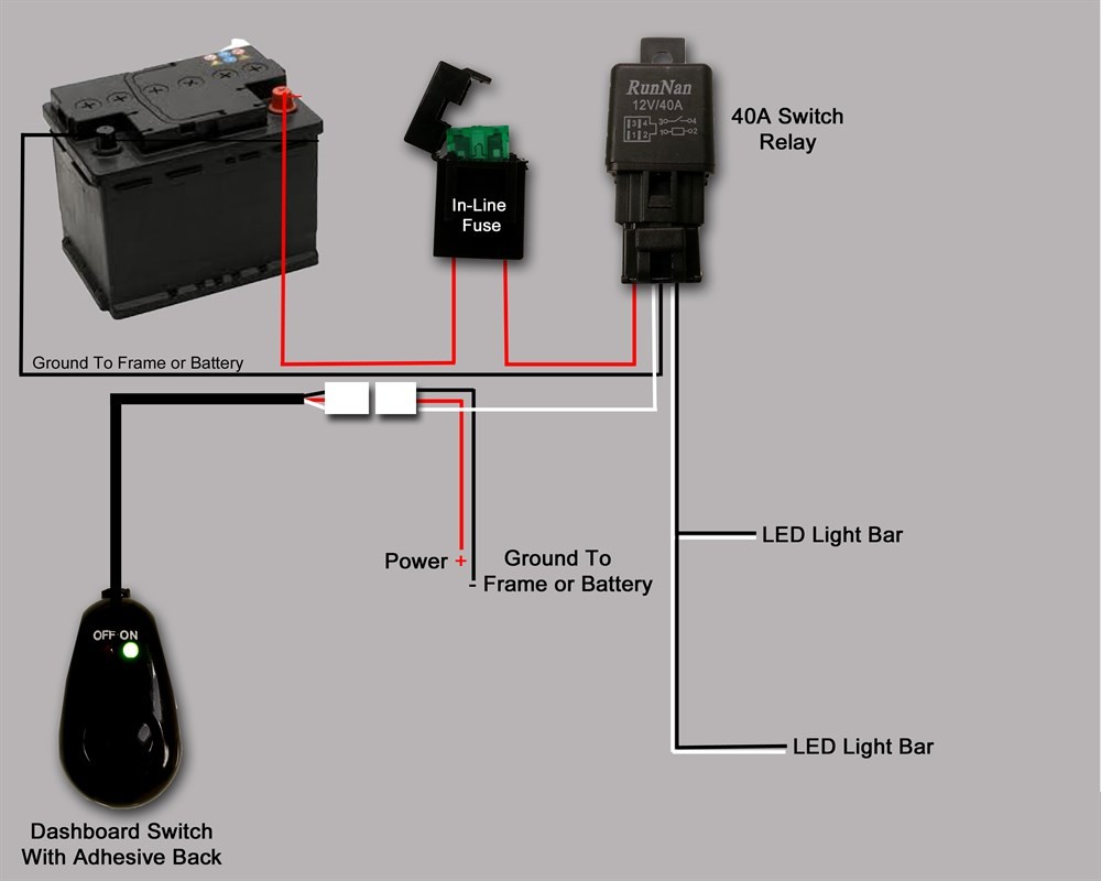 Light Bar Wiring Diagram