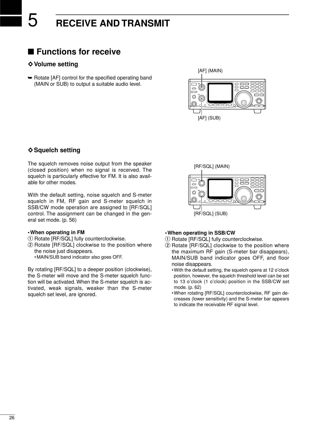 Page 28 of IC 910H Amature Scanning Transceiver User Manual IC 910H 2 qxd