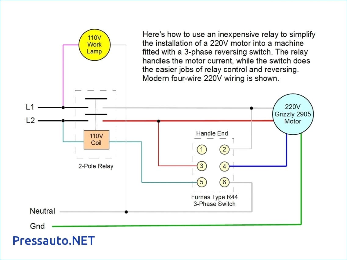 220v single phase motor wiring diagram Wiring Diagram