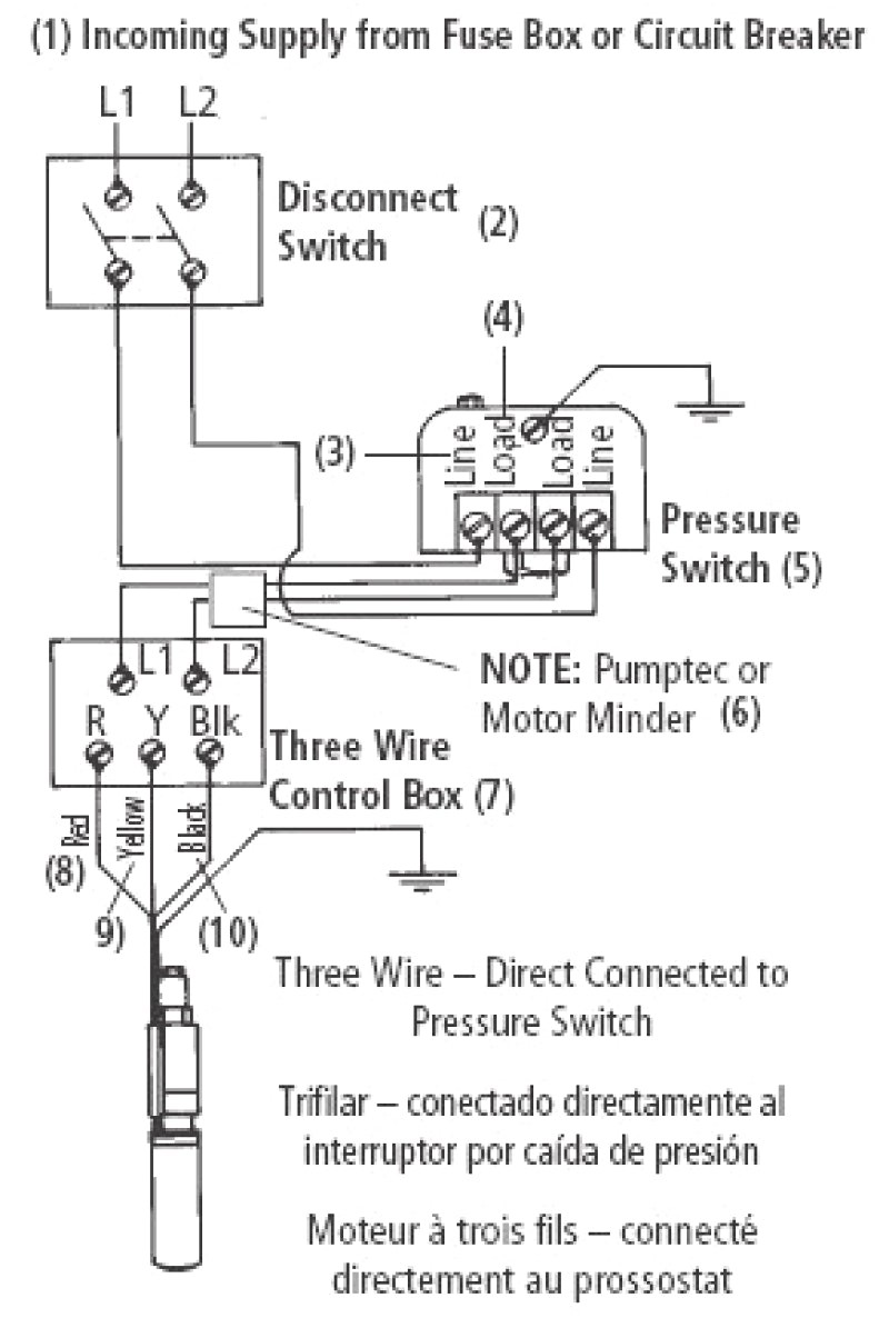 Pressure Switch For Well Pump Wiring Diagram Water