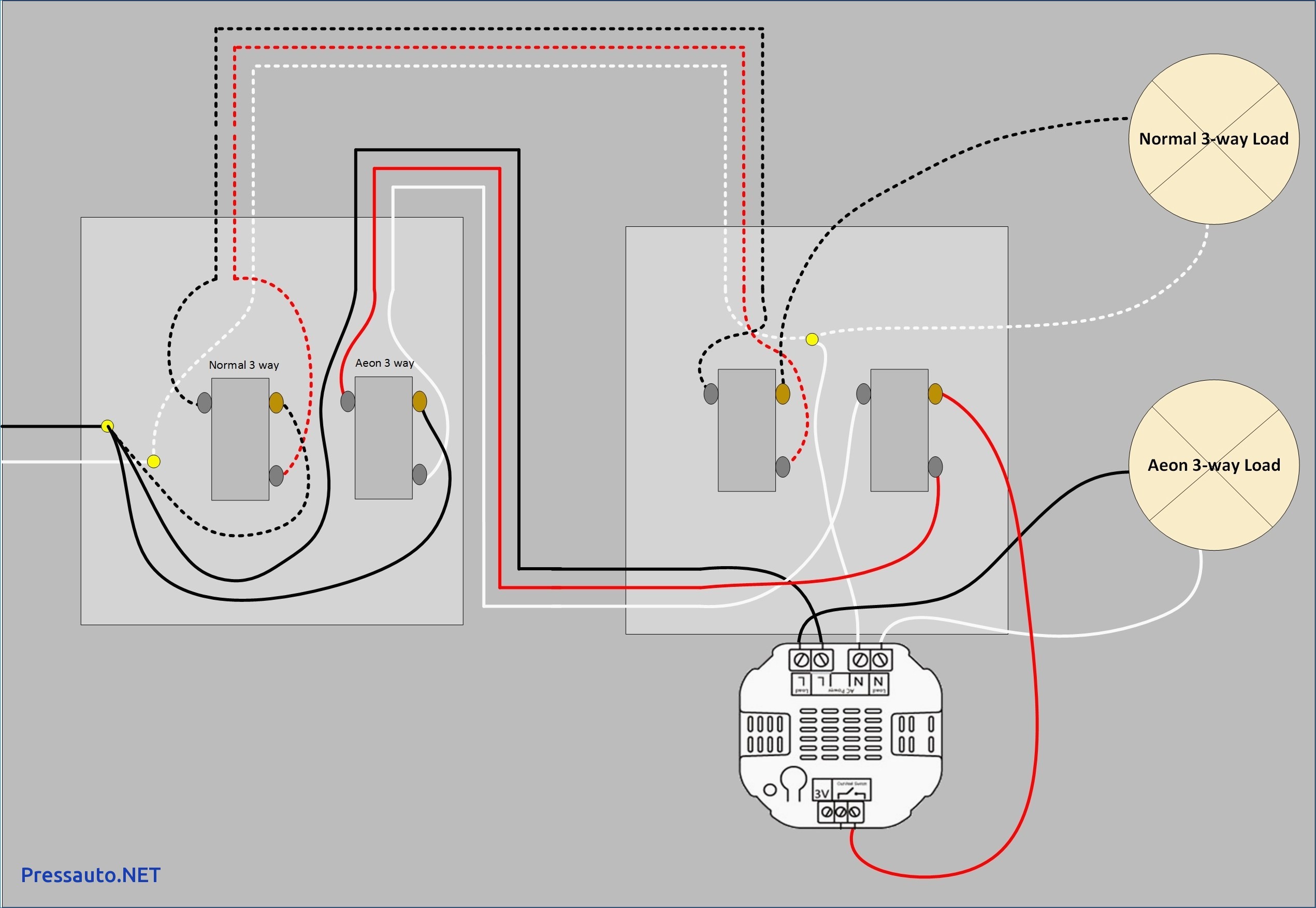 Three Way Light Switch Wiring Diagram Inspiration Appealing 3 Way Switch Wiring Diagram with Multiple Lights