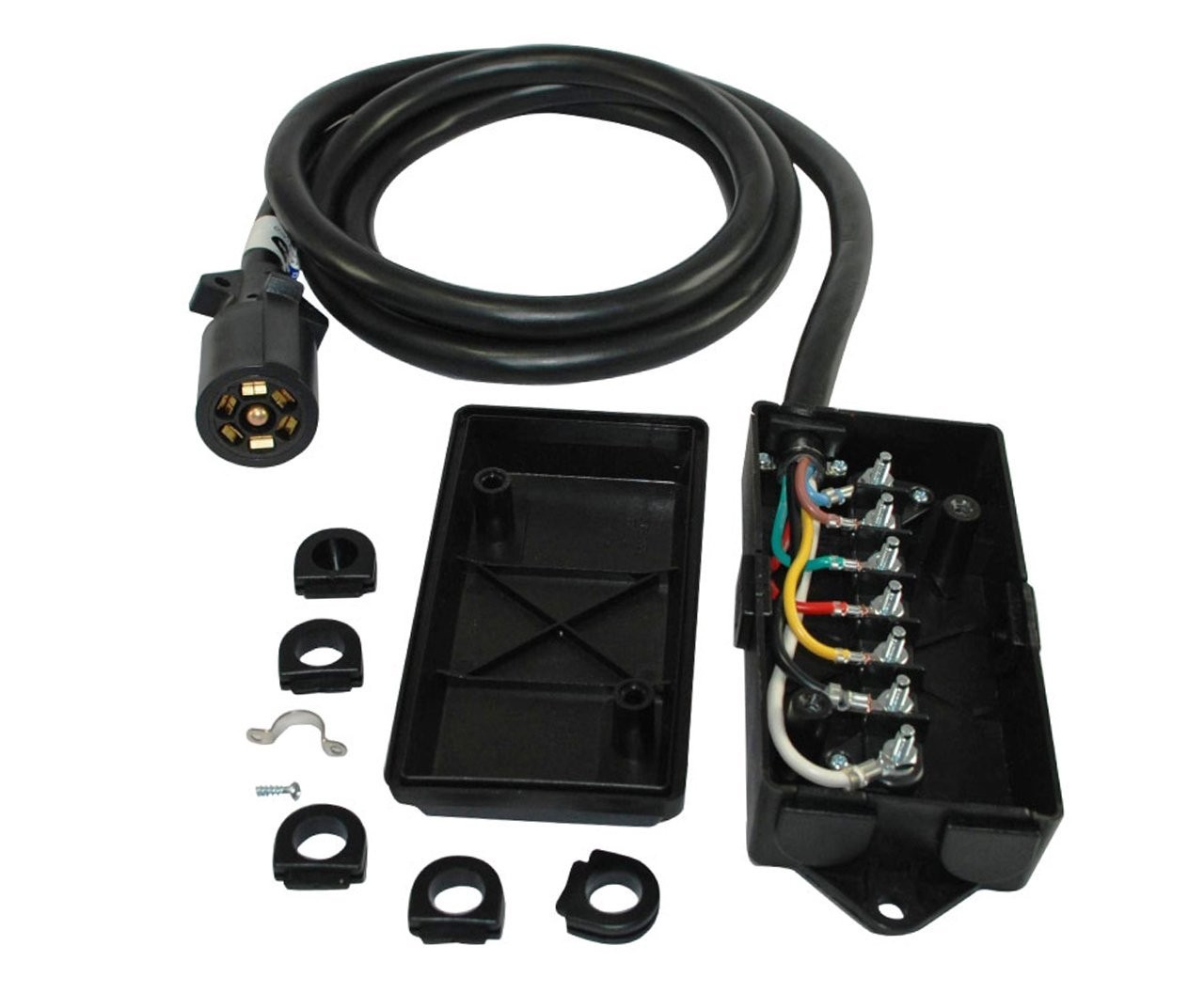 Amazon Conntek 7 Way Trailer Cord and Junction Box Sports & Outdoors