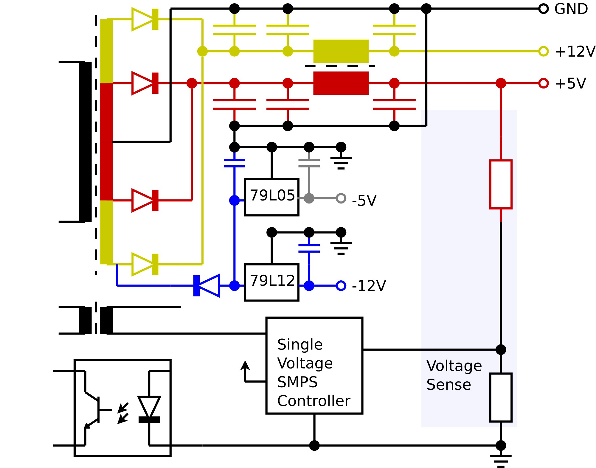 ponent Ac Voltage Regulator Circuit Diagram Generator Power