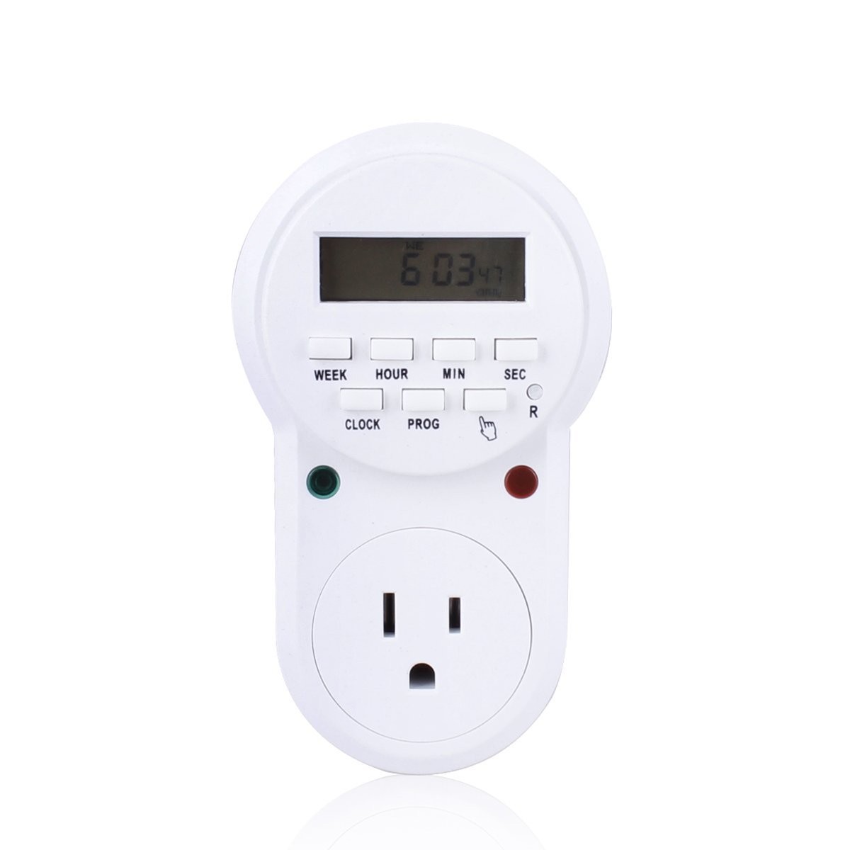 Digital Programmable Timer Socket Plug Wall Home Plug in switch Energy Saving Outlet DT 01 Amazon