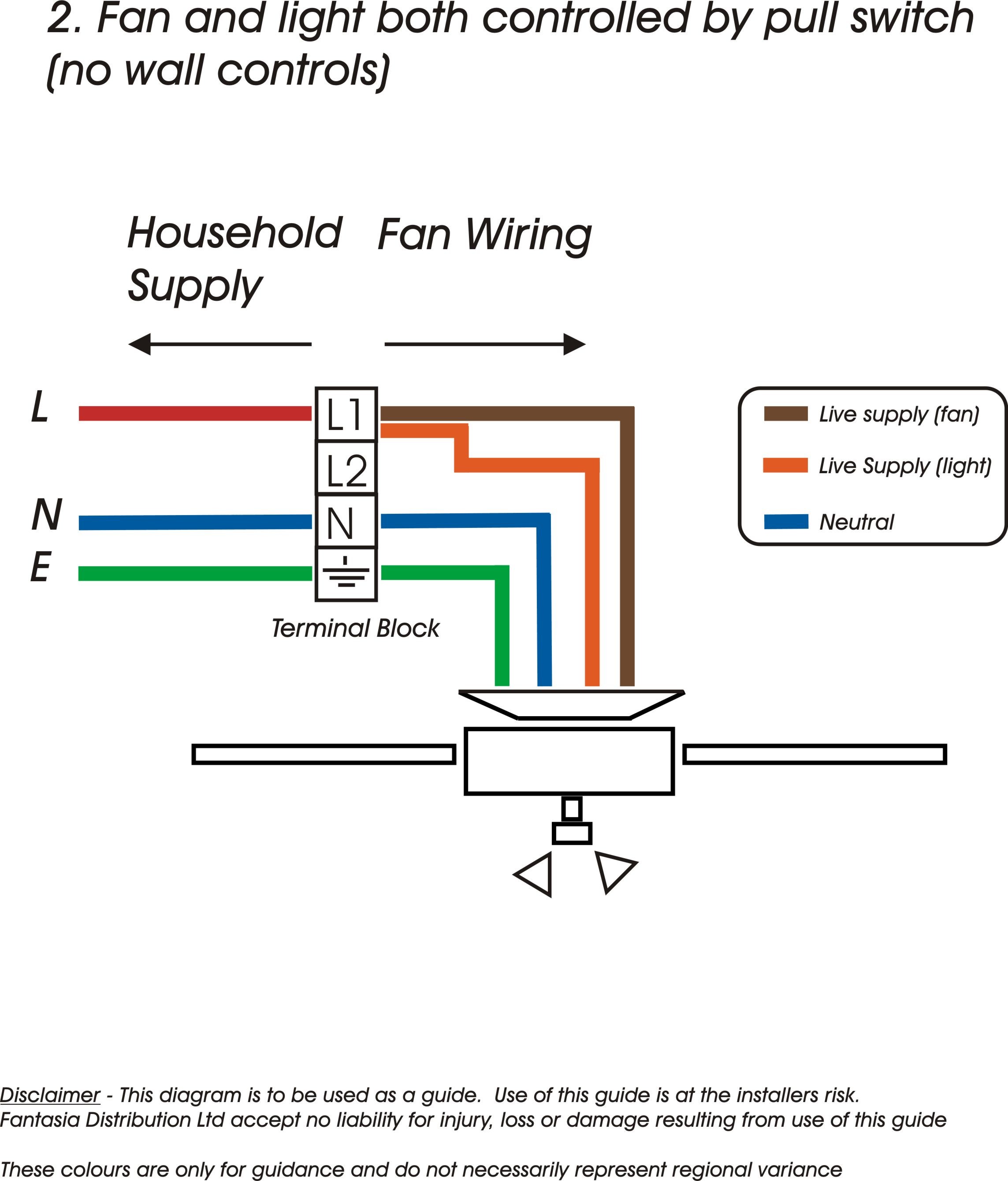 Fan And Light Wiring Diagram