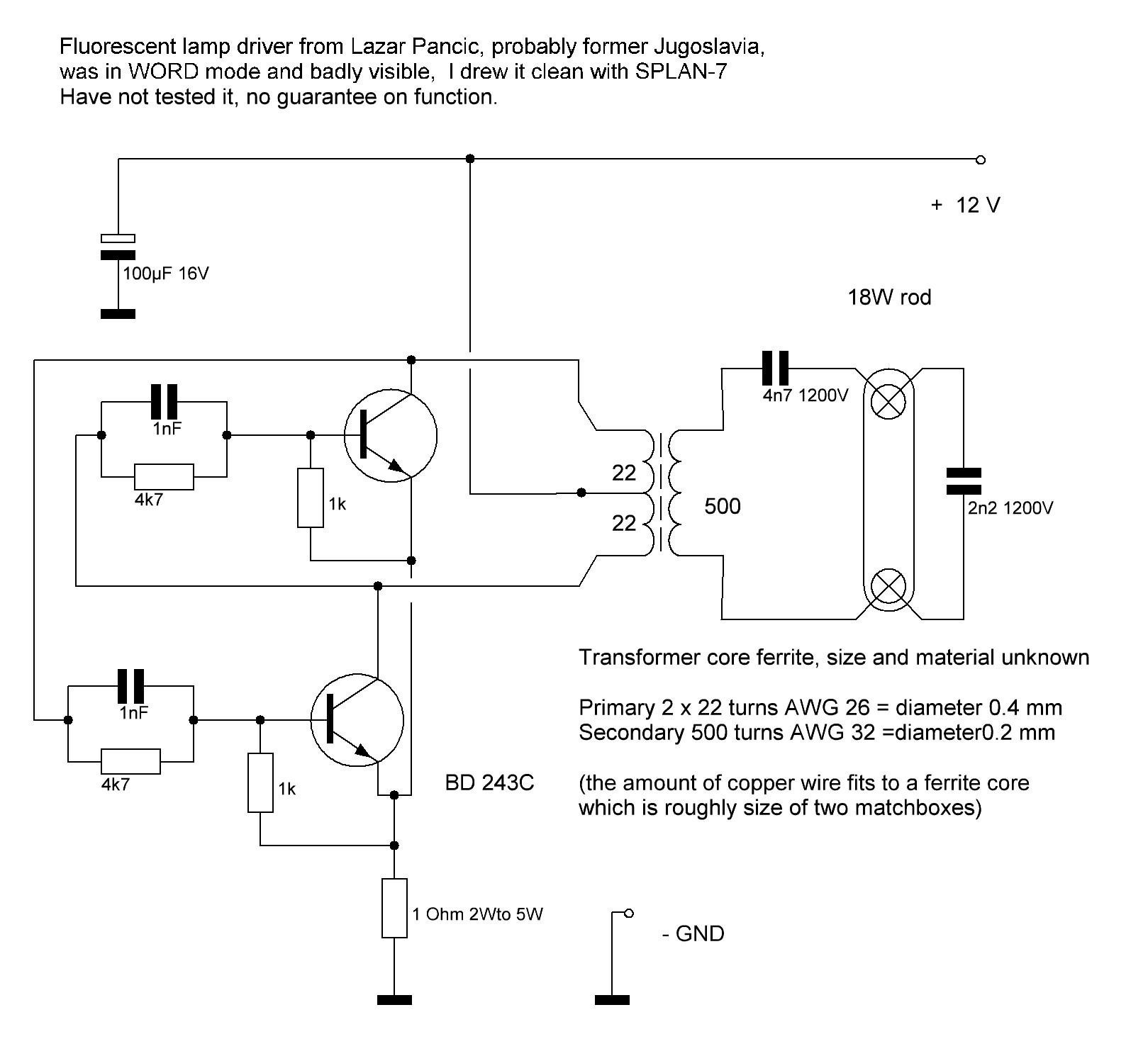Convert Fluorescent to Led Wiring Diagram Elegant Led Bulb Circuit Wiring Diagram Ponents