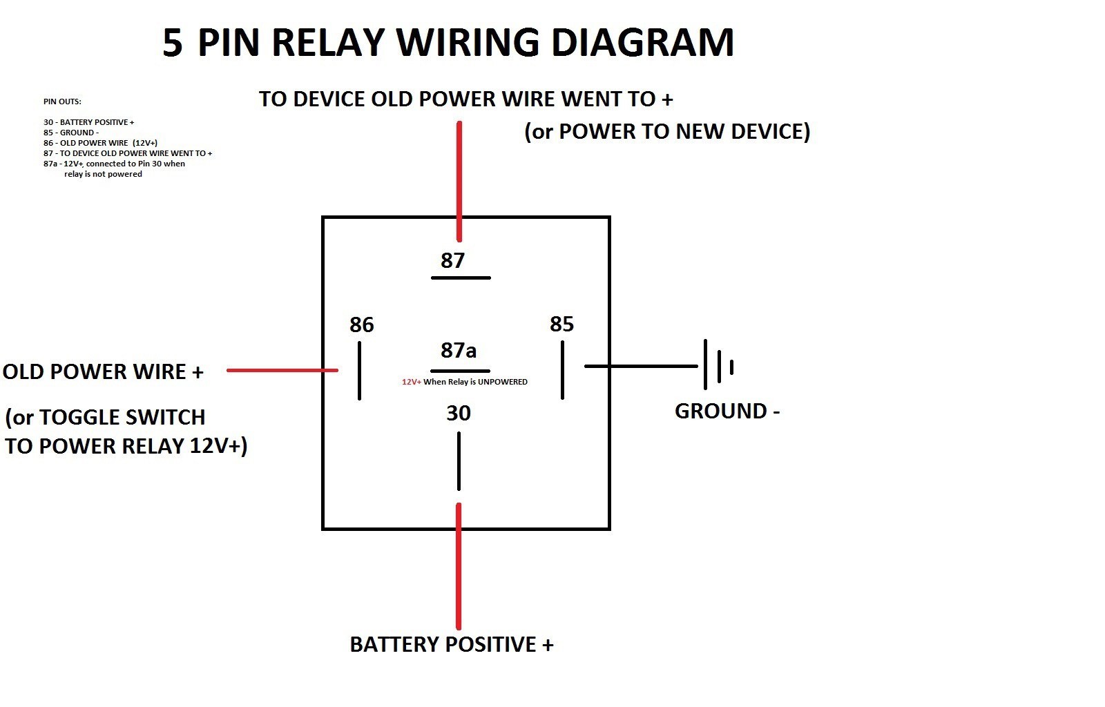 5 Pin Relay Wiring Diagram Unique Bosch 12v Relay Wiring Diagram Hd Dump