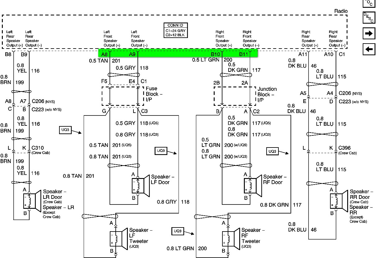 I need the wiring diagram for the factory radio on a 2005.