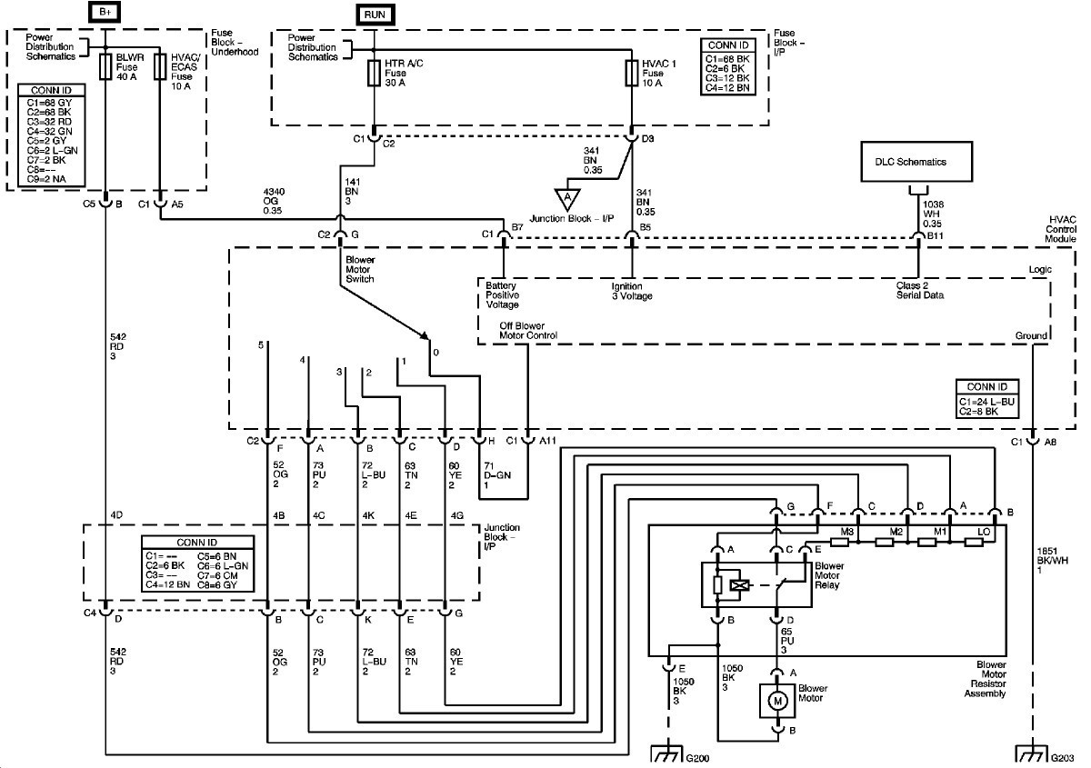 2006 Chevy Silverado Blower Motor Resistor Wiring Diagram A C Heater For