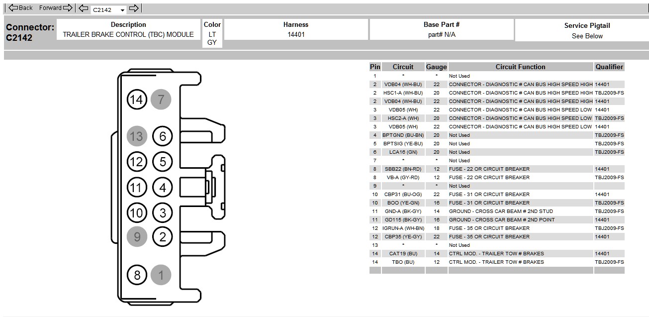 Can A Factory Trailer Brake Control 2C006 Be Installed In 2013 With Wiring Diagram