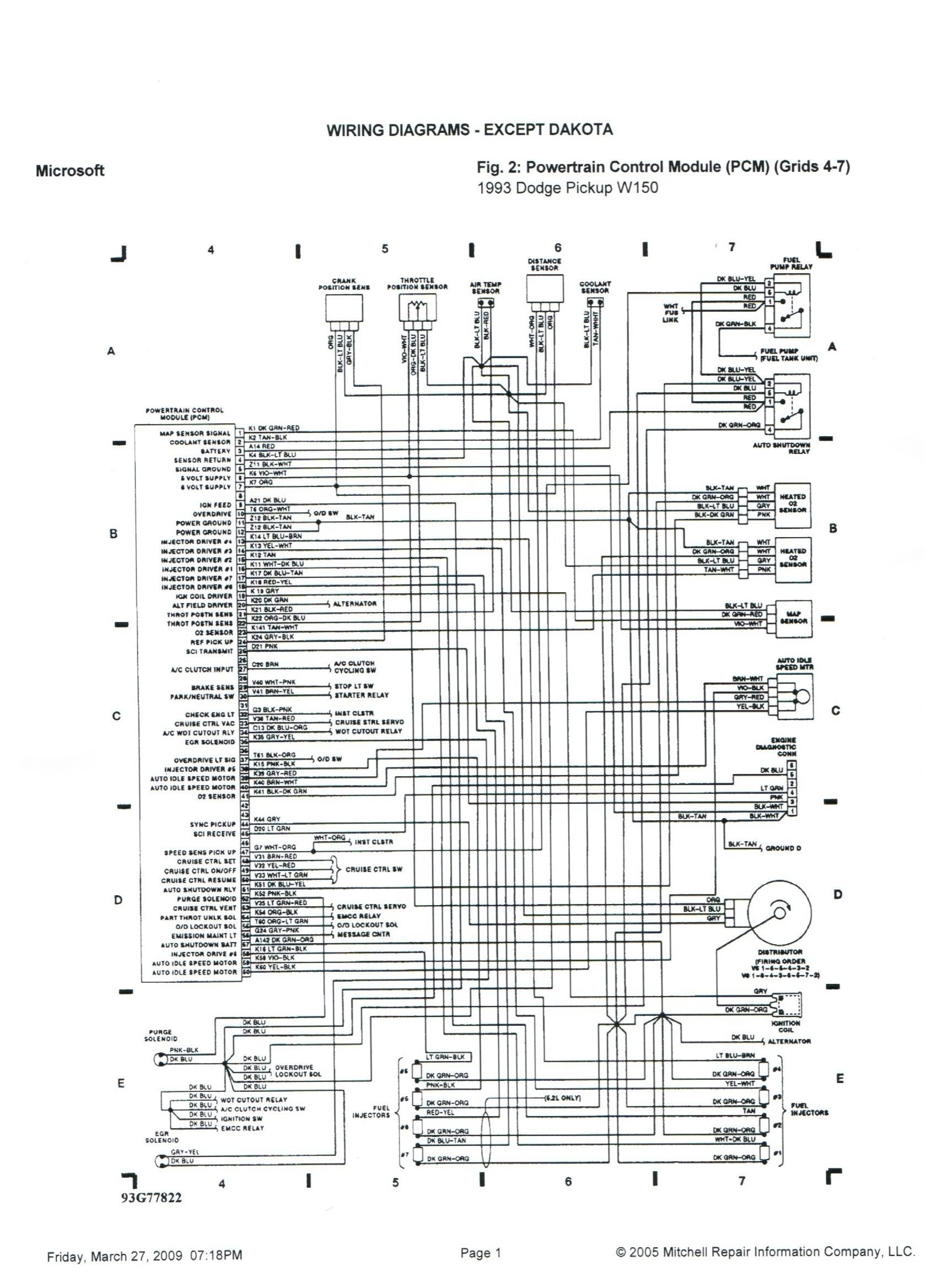 1995 Dodge Ram 1500 Transmission Wiring Diagram New Stereo Wiring Diagrams V8 Engine I Need The Color Code For Lively