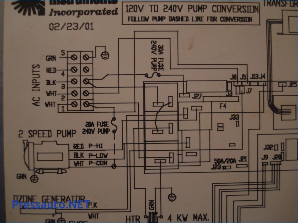 220V Hot Tub Wiring Diagram