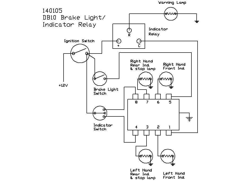Flasher Wiring Diagram 12V Facybulka Me For