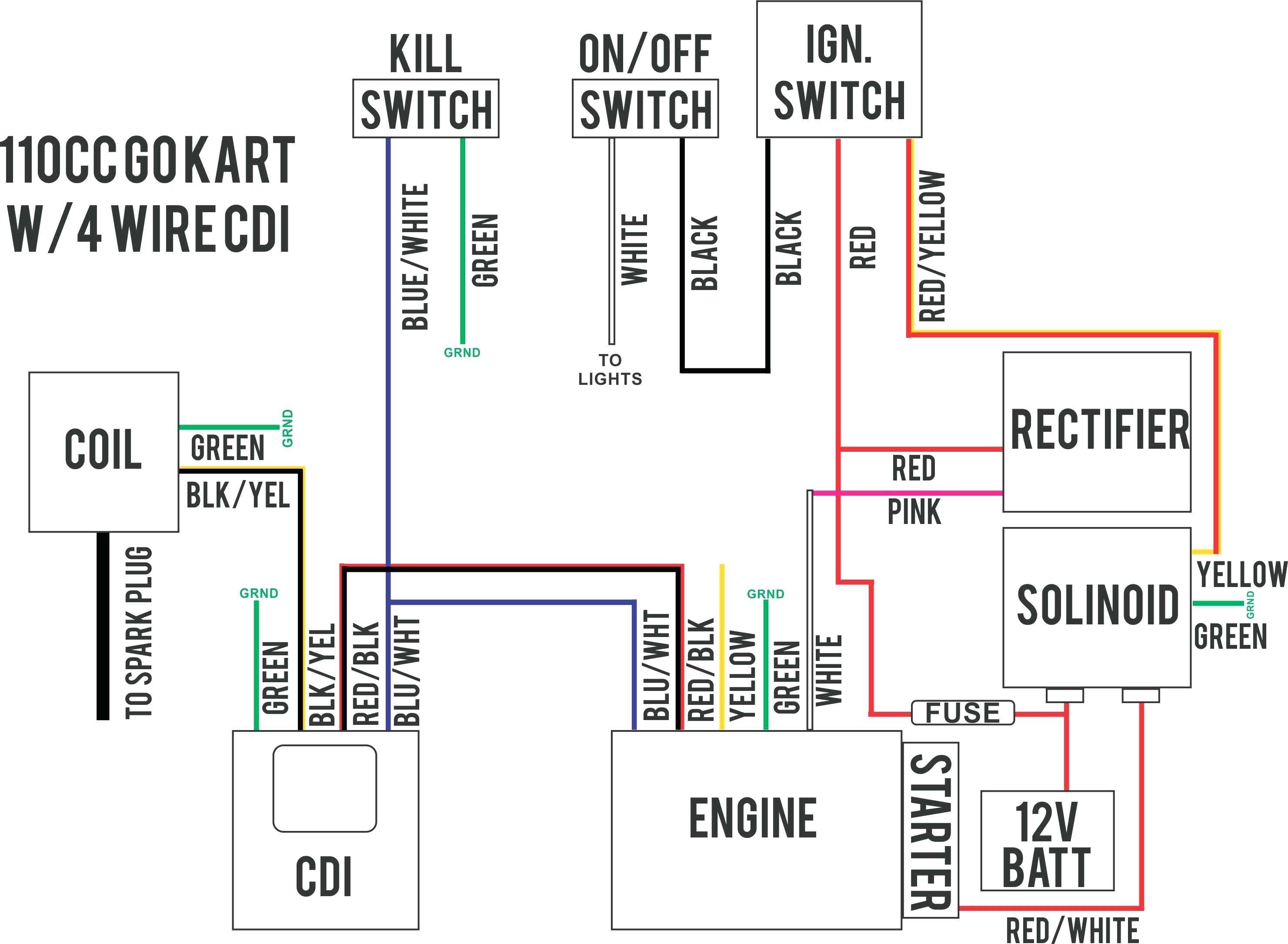 3 Wire Condenser Fan Motor Wiring Diagram Unique Excellent 4 Pin Cdi Wiring Diagram Ideas Electrical