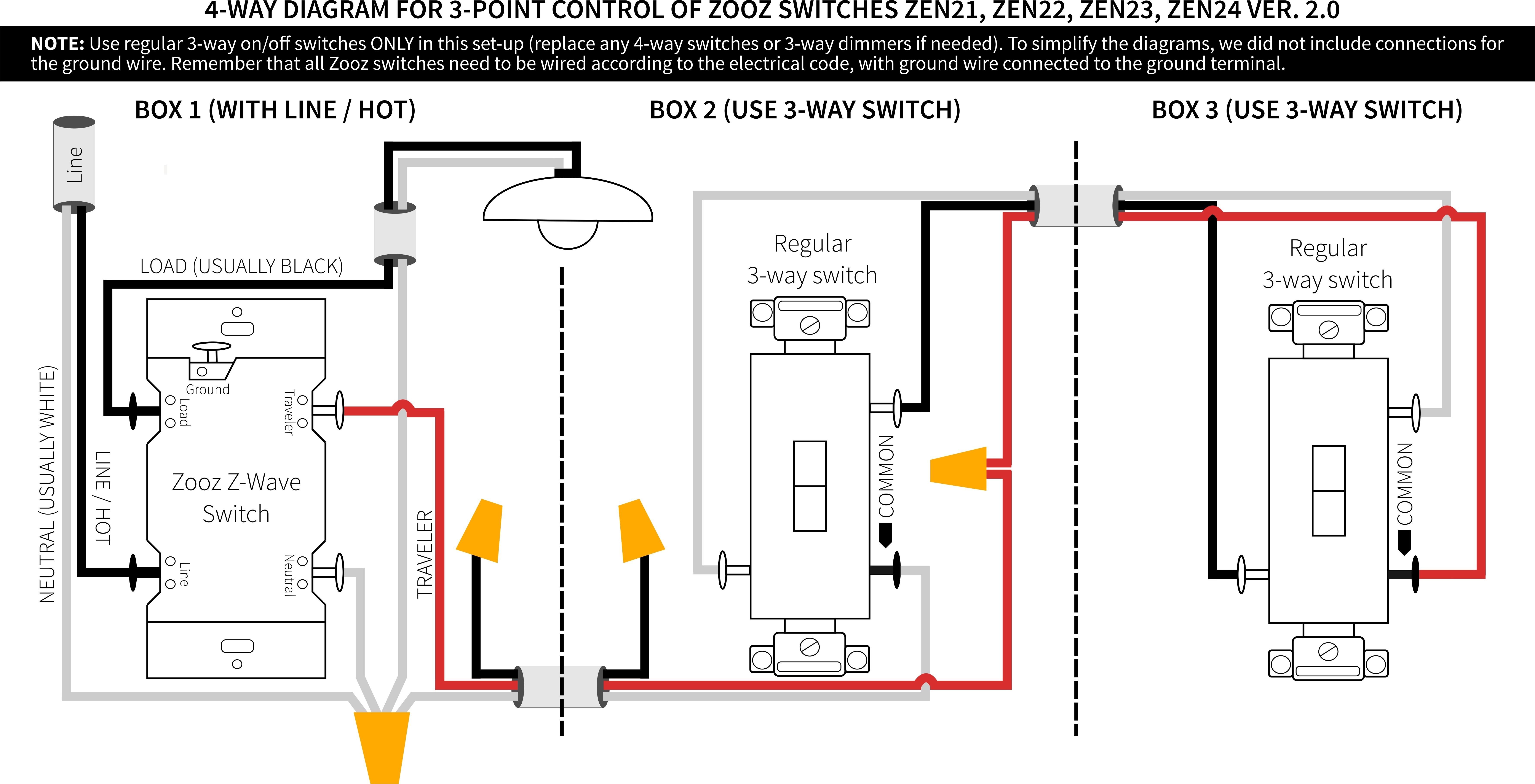 Hall Light Switch Wiring Diagram New Hallway Light Switch Wiring Diagram Fresh Zooz Zen23 V2 and