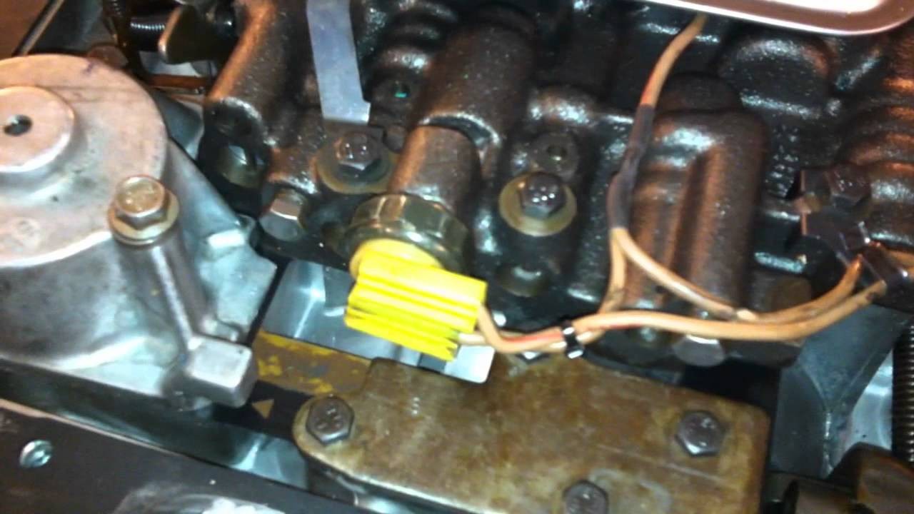 700R4 Torqe Converter Lock Up Wiring
