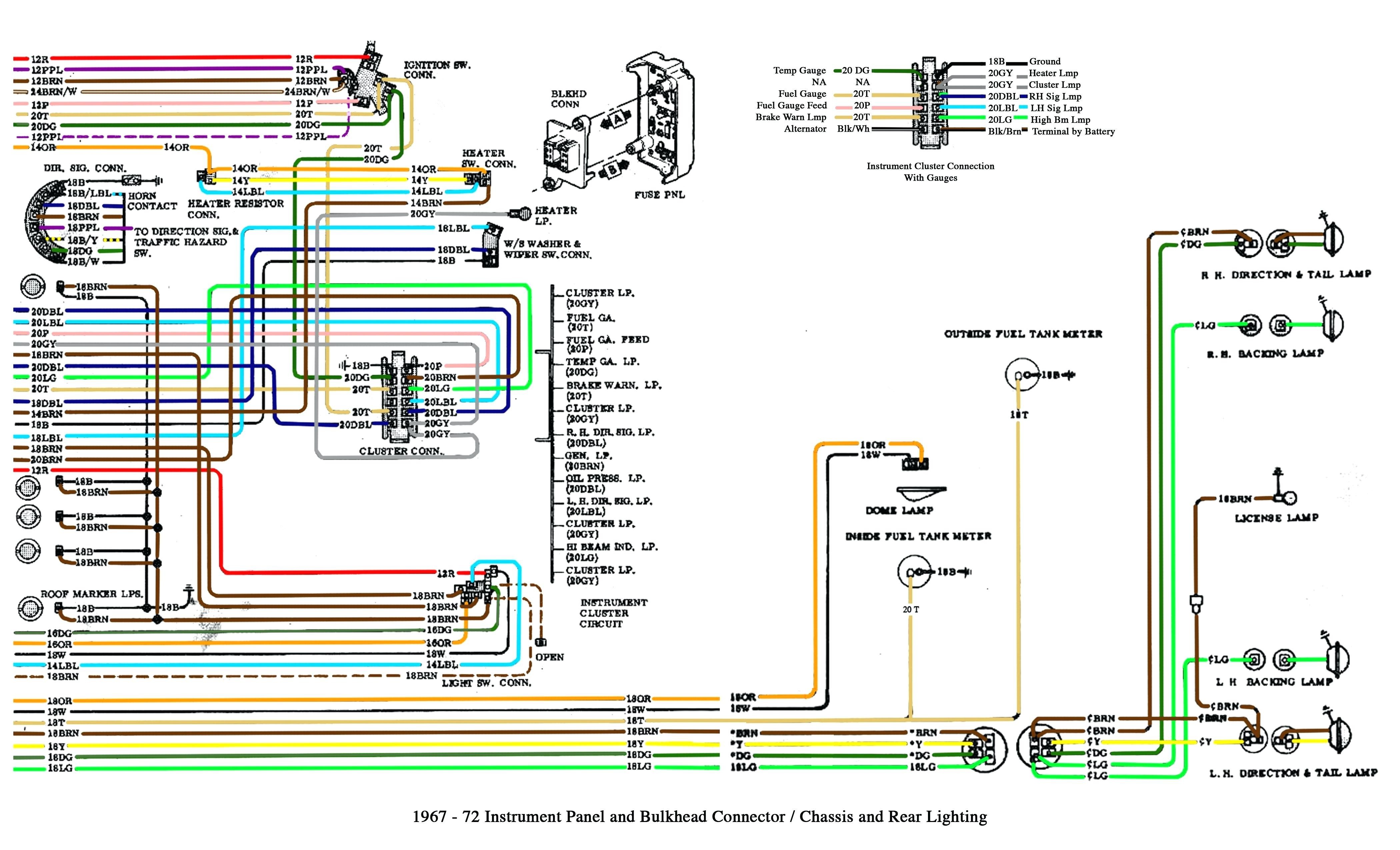 Full Size of 1997 Chevy Truck Brake Light Wiring Diagram For The Old Cab And Chassis