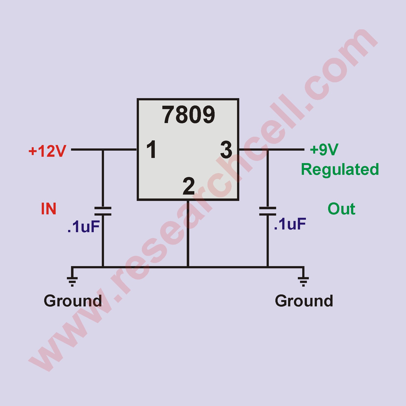7809 Circuit Diagram