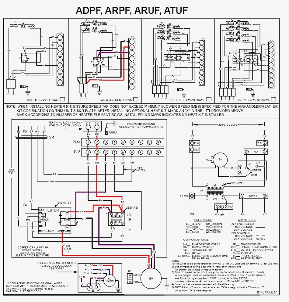 Goodman Air Handler Wiring Diagram For Ar61 1 Diagrams Throughout