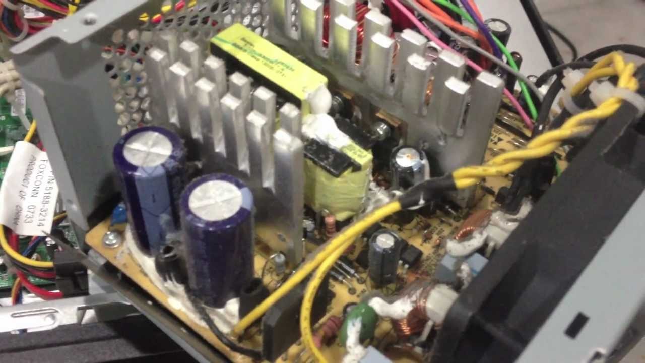 puter Power Supply Repair DEAD bad capacitor No Flashing Green Light