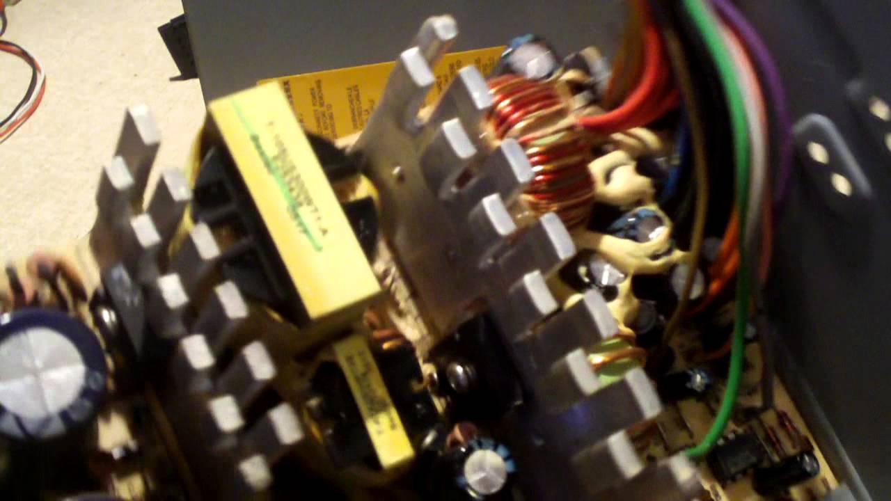 Visual inspection of Bestec ATX 300 12E power supply