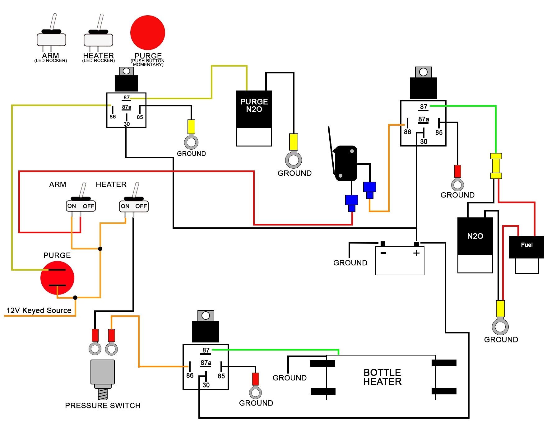 Boat Switch Panel Wiring Diagram