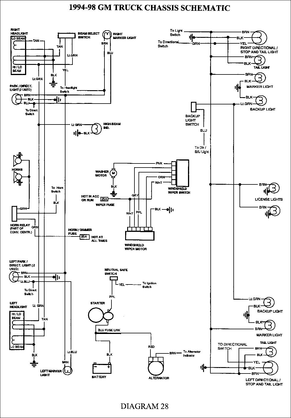 94 Dodge Ram Wiring Diagram Rear - Wiring Diagram Networks