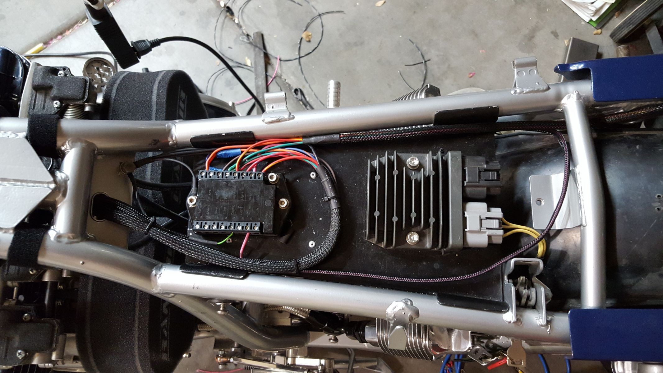 KZrider example of wiring · Motorcycle