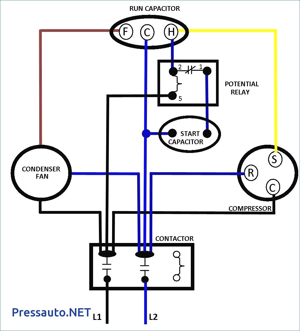 Hvac Hard Start Capacitor Wiring Diagrams Diagram With