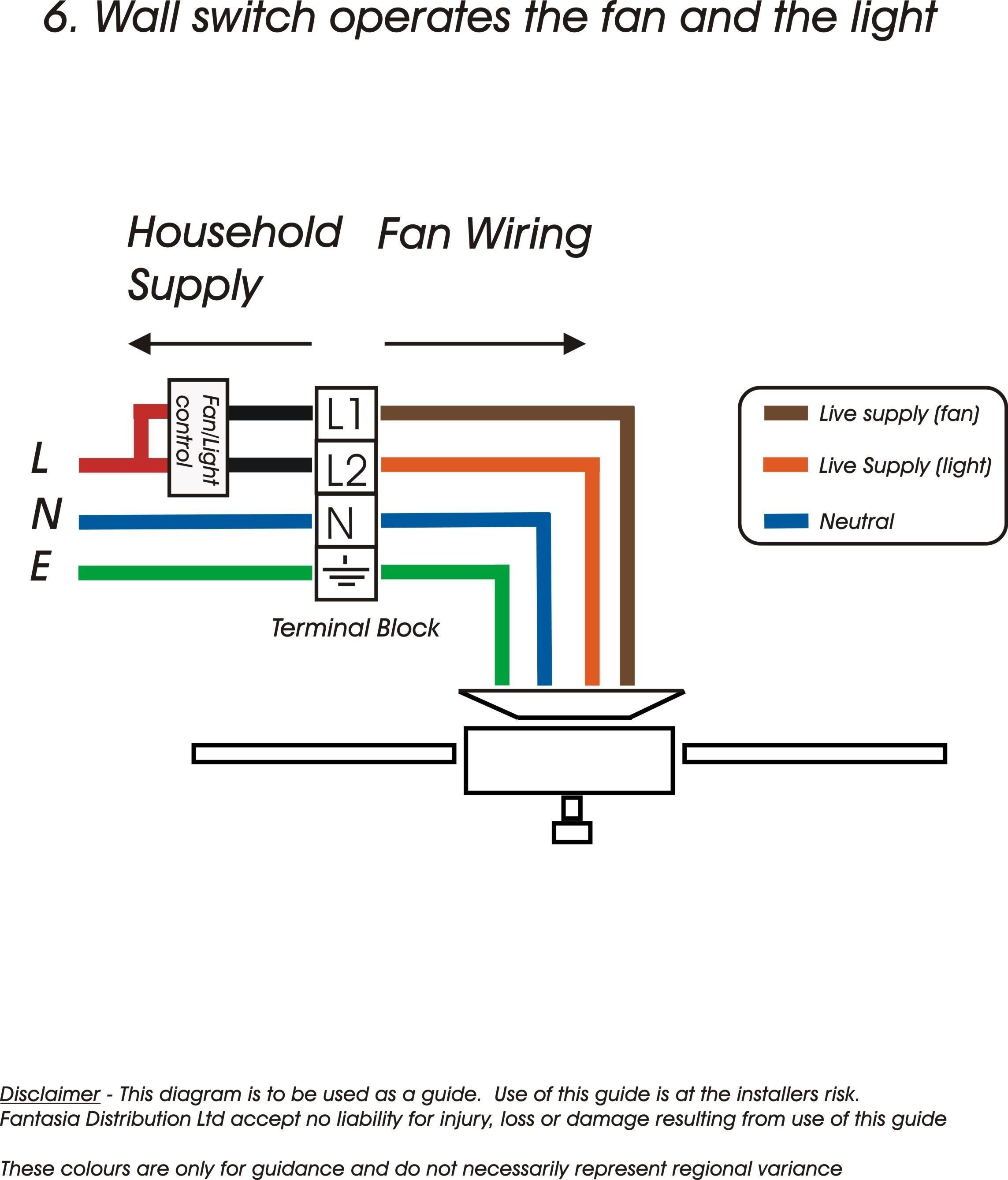 Ceiling Fan Switch Wiring Diagram