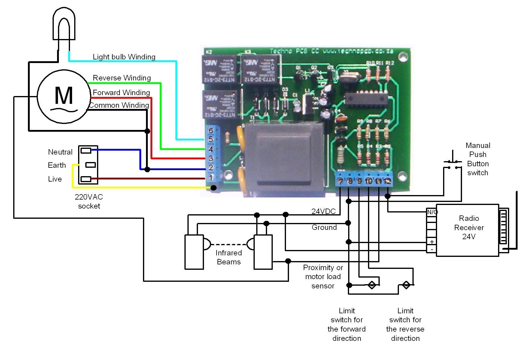 Wiring Diagram Roller Shutter Key Switch Refrence Wiring Diagram Chamberlain Garage Door Opener And