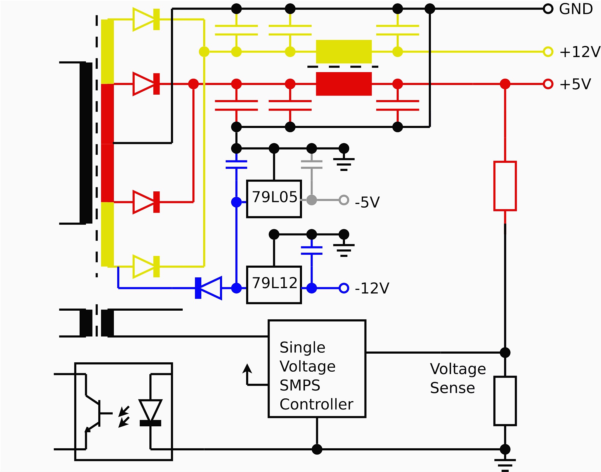 Turn A puter Power Supply Into Bench Make At Pc Wiring Diagram Mesmerizing