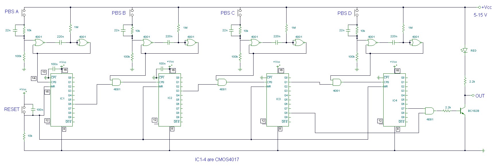 Fascinating Digital bination Lock Circuit Diagram Project Tutorial Alarms Multisim Circuits Digital binationfull Full size