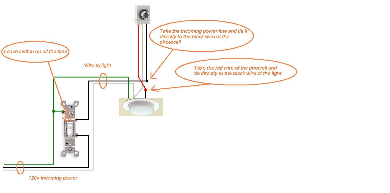 How To Install cell Outdoor Light Sensor Need A Wiring Diagram