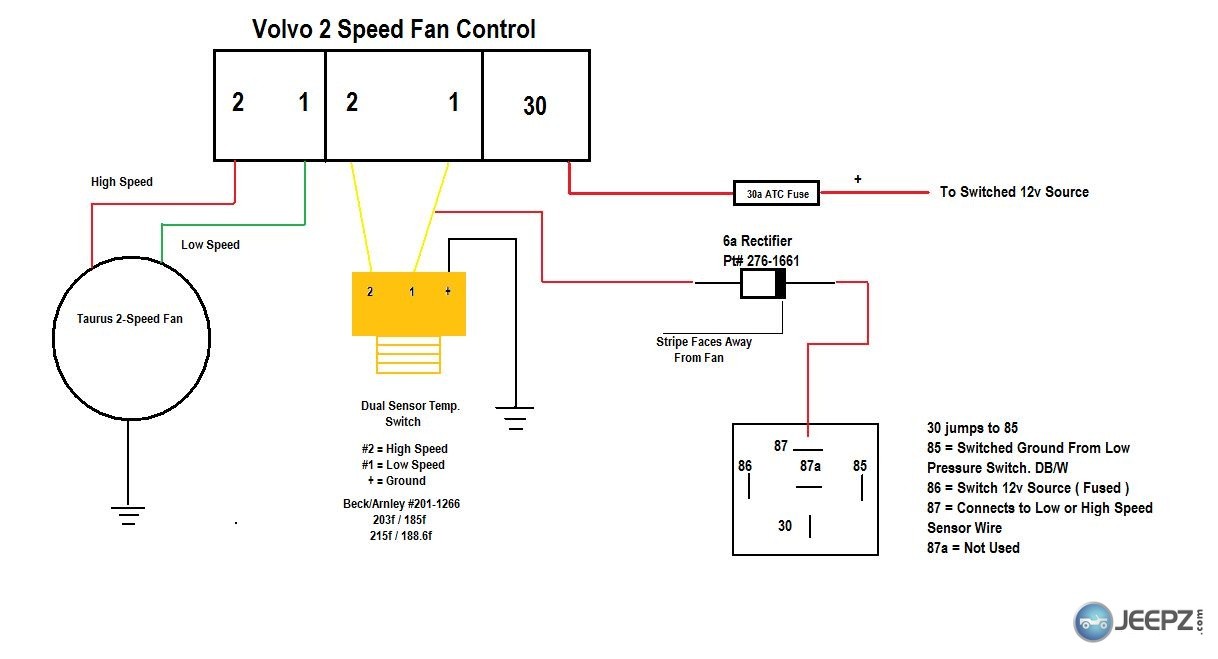 Taurus 2 Speed Fan Help Volvo V70 Fuel Pump Relay Location Volvo Relay Wiring