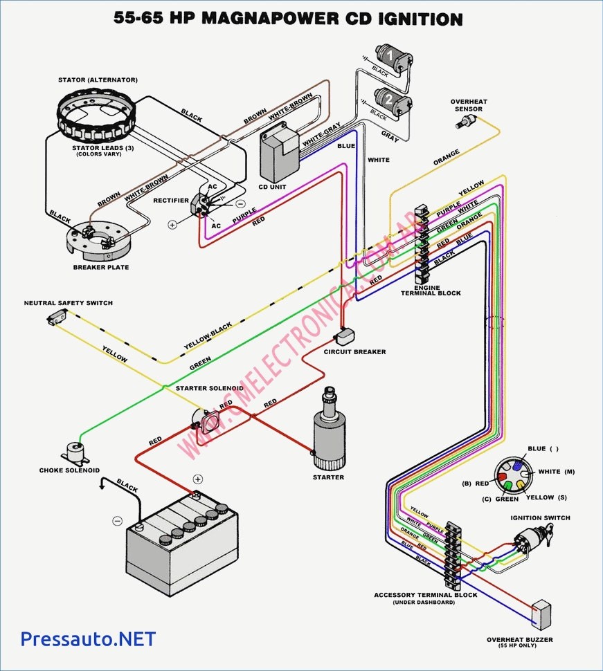 Evinrude Ignition Switch Wiring Diagram