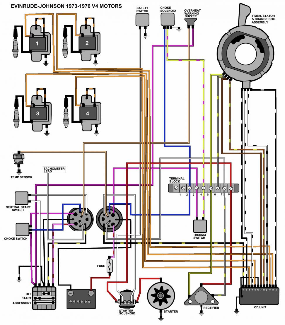 Mercury Outboard Ignition Switch Wiring Diagram Yirenlu Me Beautiful