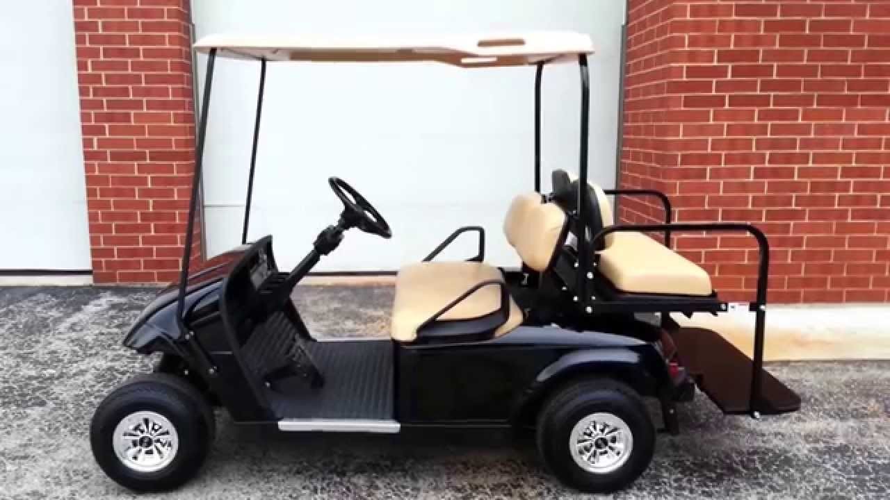 EZGO PDS Golf Cart New Black OEM body Street Legal Lights Electric Horn NEW Trojan Batteries