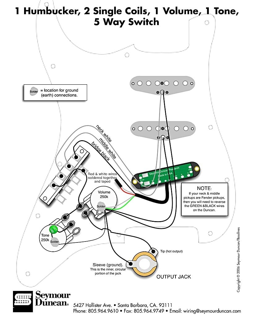 Fender Stratocaster Wiring Diagram Inspirational Fender Wiring Diagrams Stratocaster Pickup Diagram Emg Guitar
