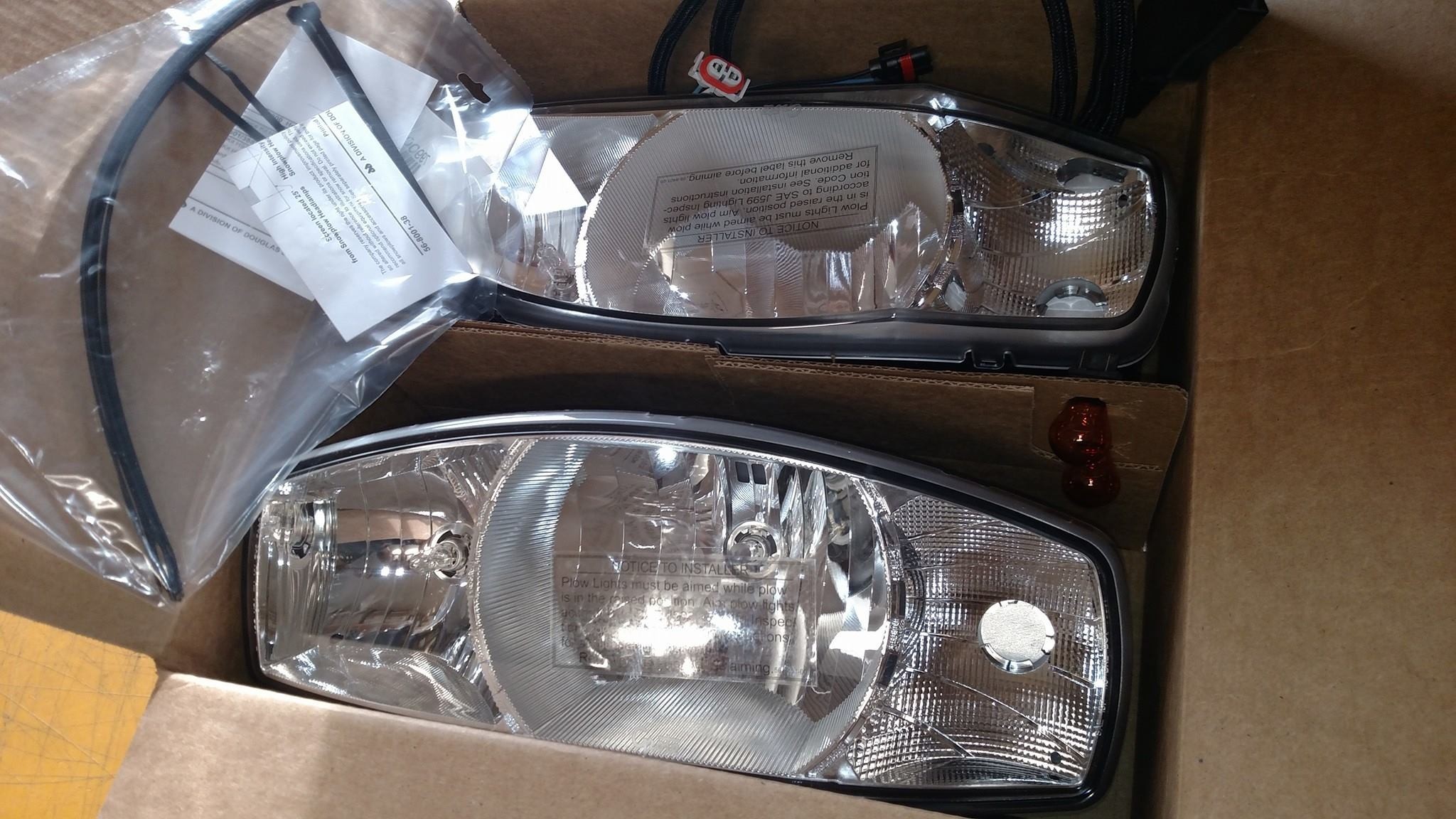 Sale new fisher plow lights