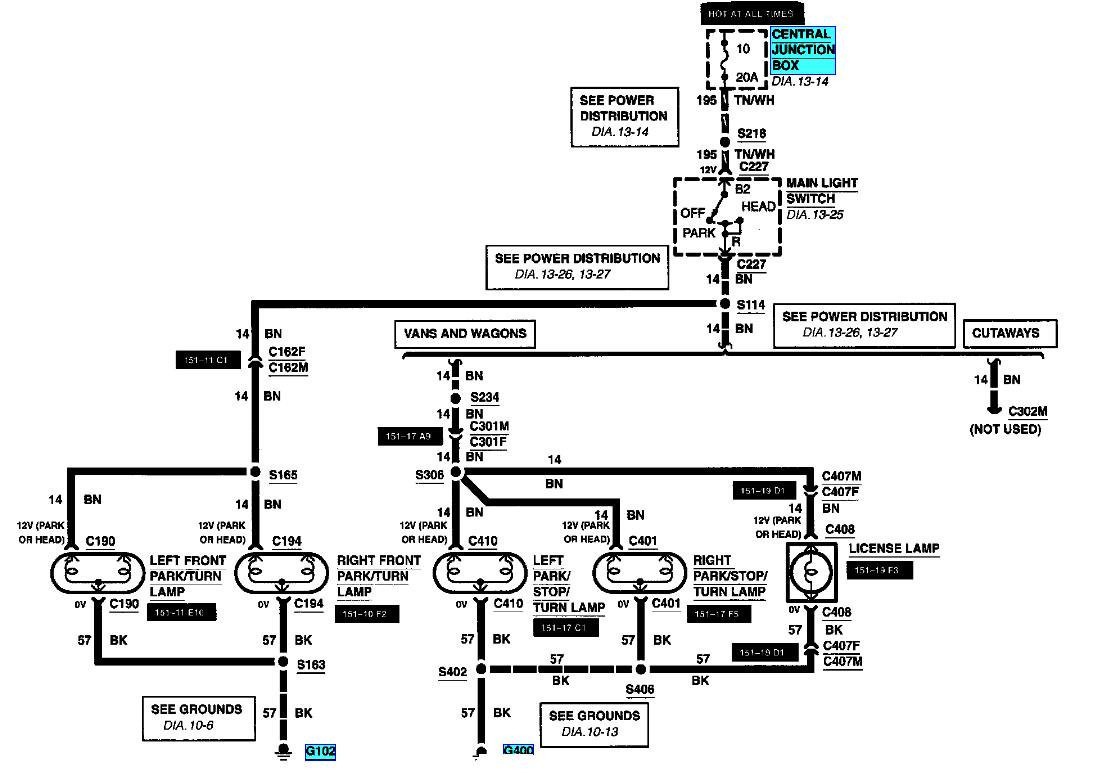 Ford Tail Light Wiring Diagram