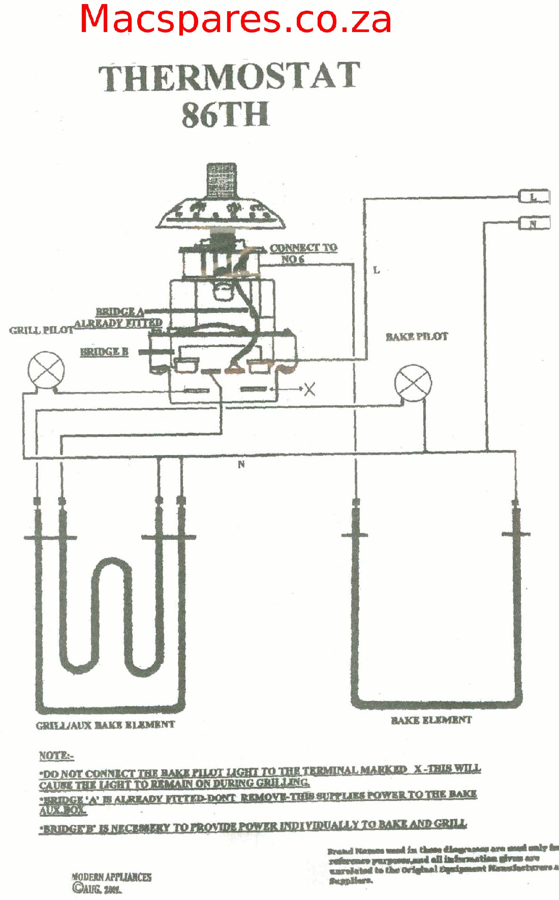 Wiring Diagrams Stoves Switches And Thermostats Macspares Throughout Electric Stove Diagram
