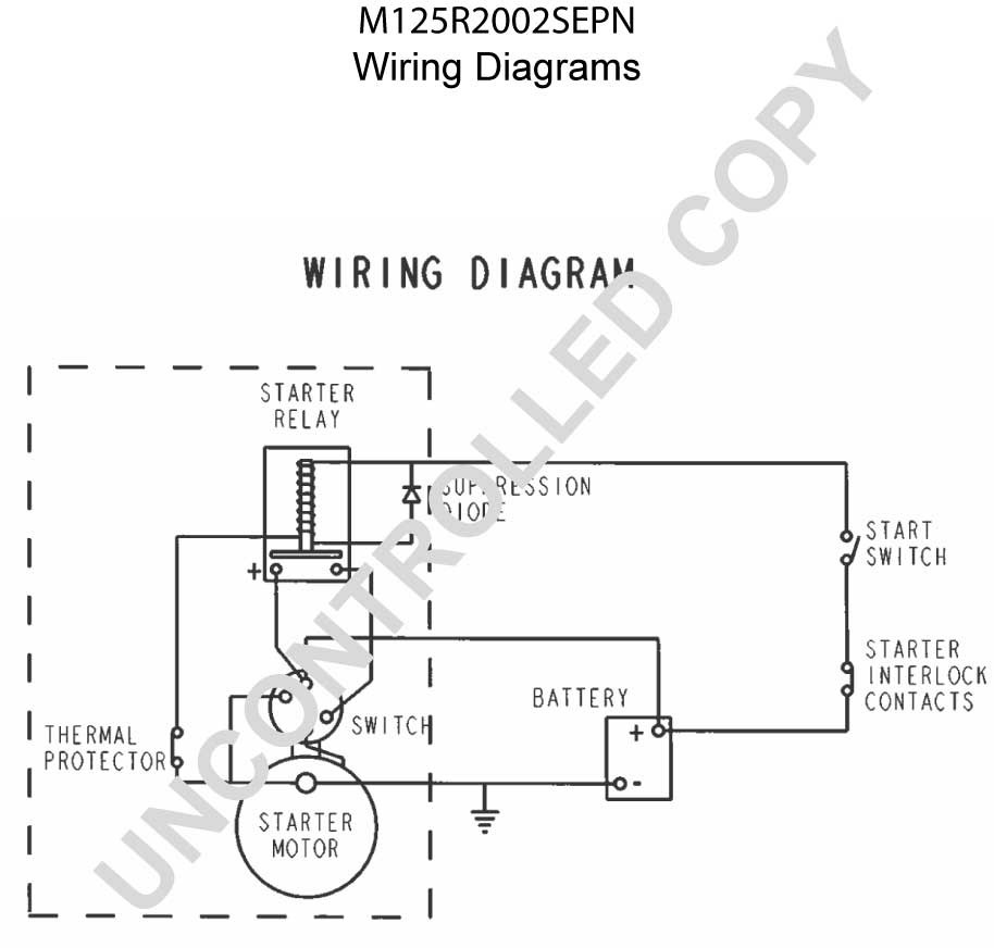 M125R2002SEPN Wiring Diagram